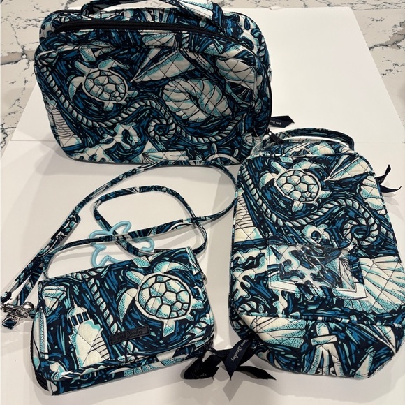 Vera Bradley Handbags - Vera Bradley 3 Pieces Vacation Bags/Wallet